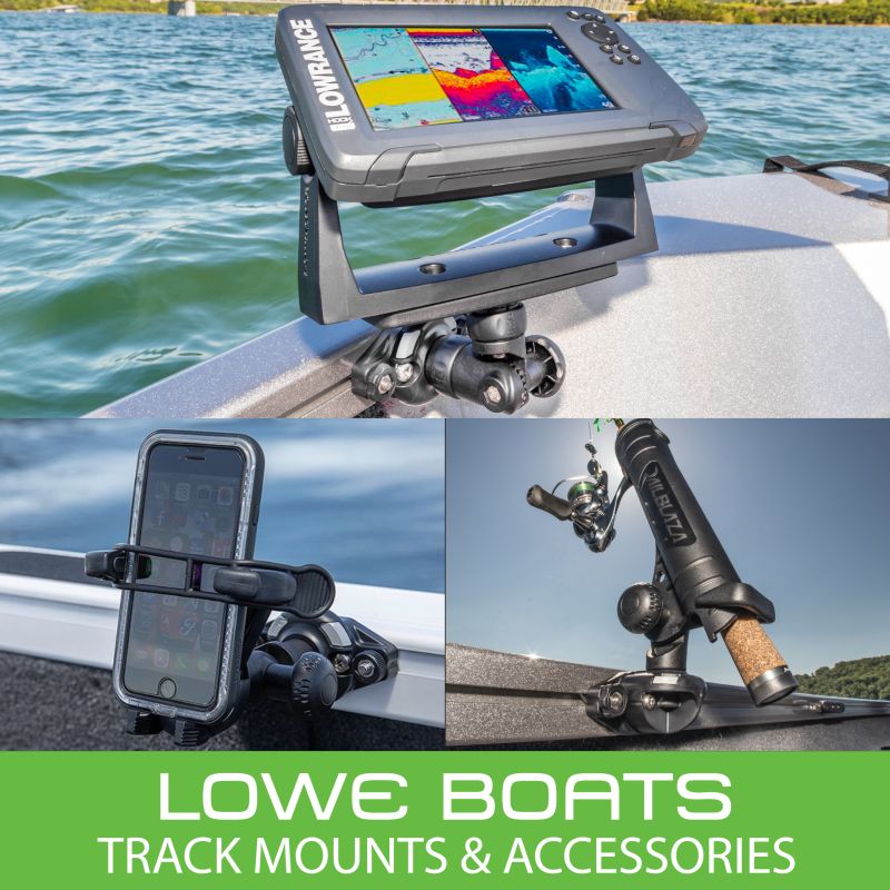 Accessories for Lowe Boats Gunnel Track - Strong, high quality