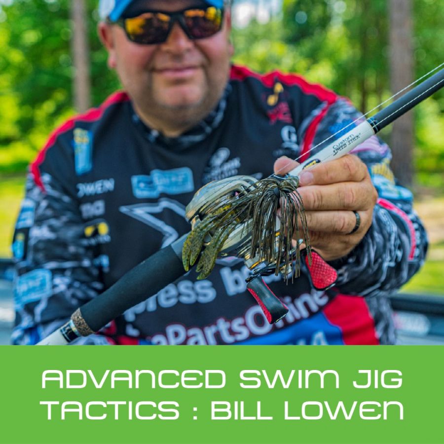 Pre-Spawn Bass Advanced Swim Jig Tactics - Bill Lowen & Wired2Fish