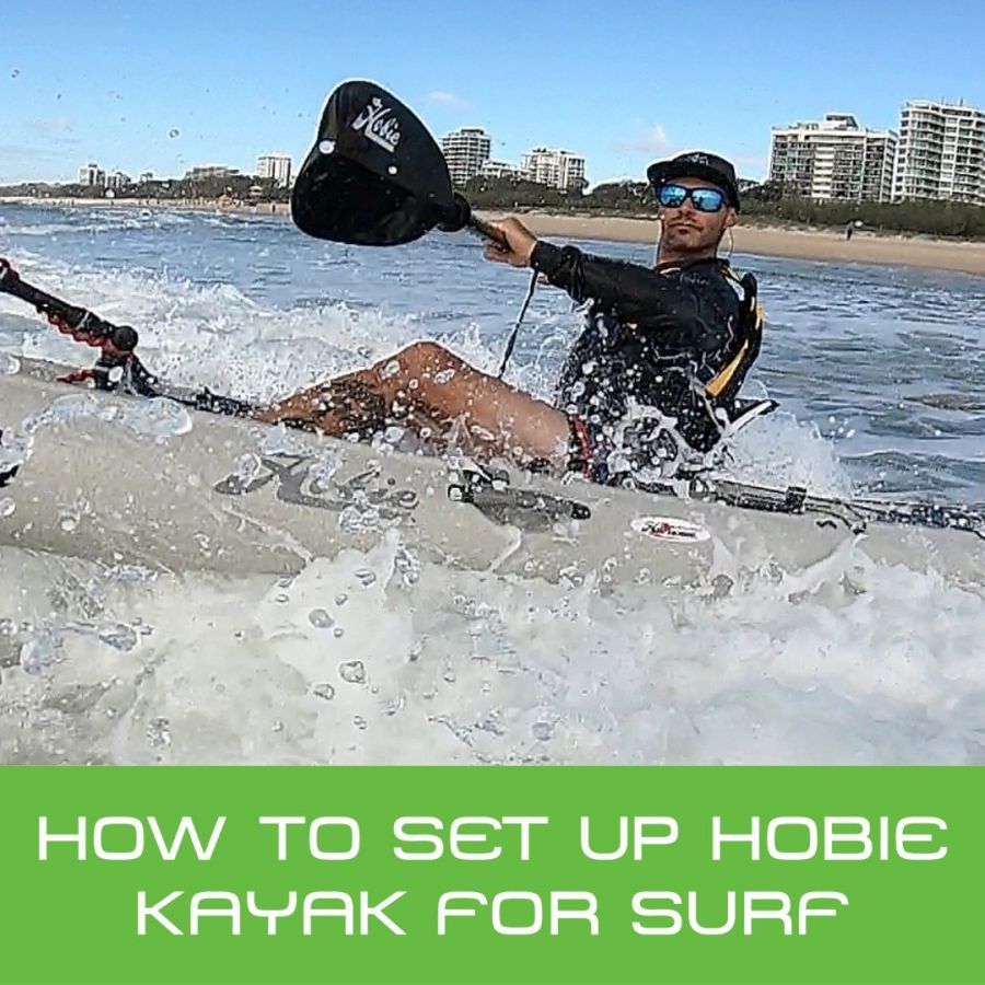 How To Set Up Hobie Fishing Kayak For Surf - How To Protect Fishing Rods In  Surf