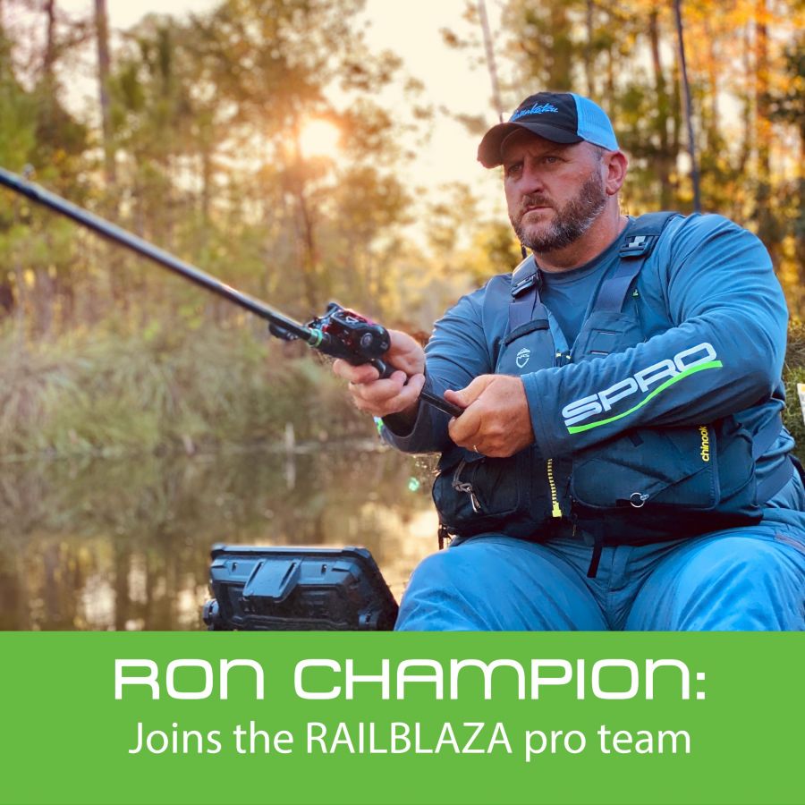 RAILBLAZA USA Welcomes Professional Angler Ron Champion to Pro Team