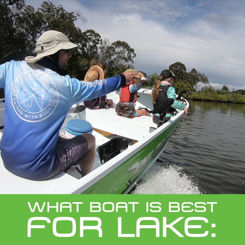 What type of boats are best suited to lakes? RAILBLAZA International