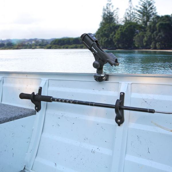 12 Fishing Rod Holder Vertical Console Boat Wall Rack Bungee -  Canada